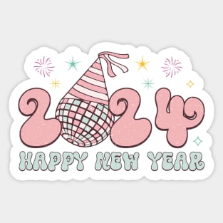 Happy New Year 2024 Sticker